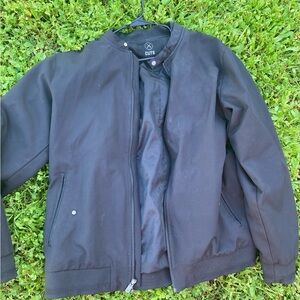 Cuts Clothing Black Bomber Jacket